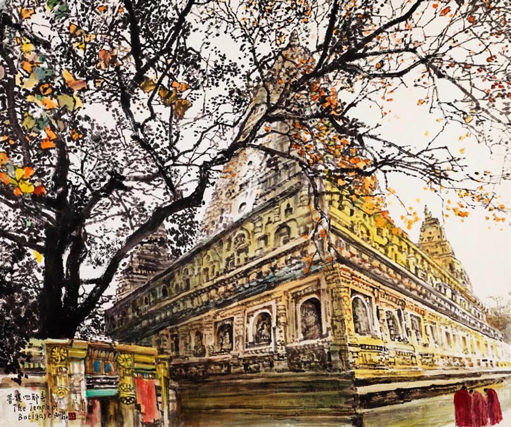 13菩提迦耶寺 165cmx137cm 2020.jpg